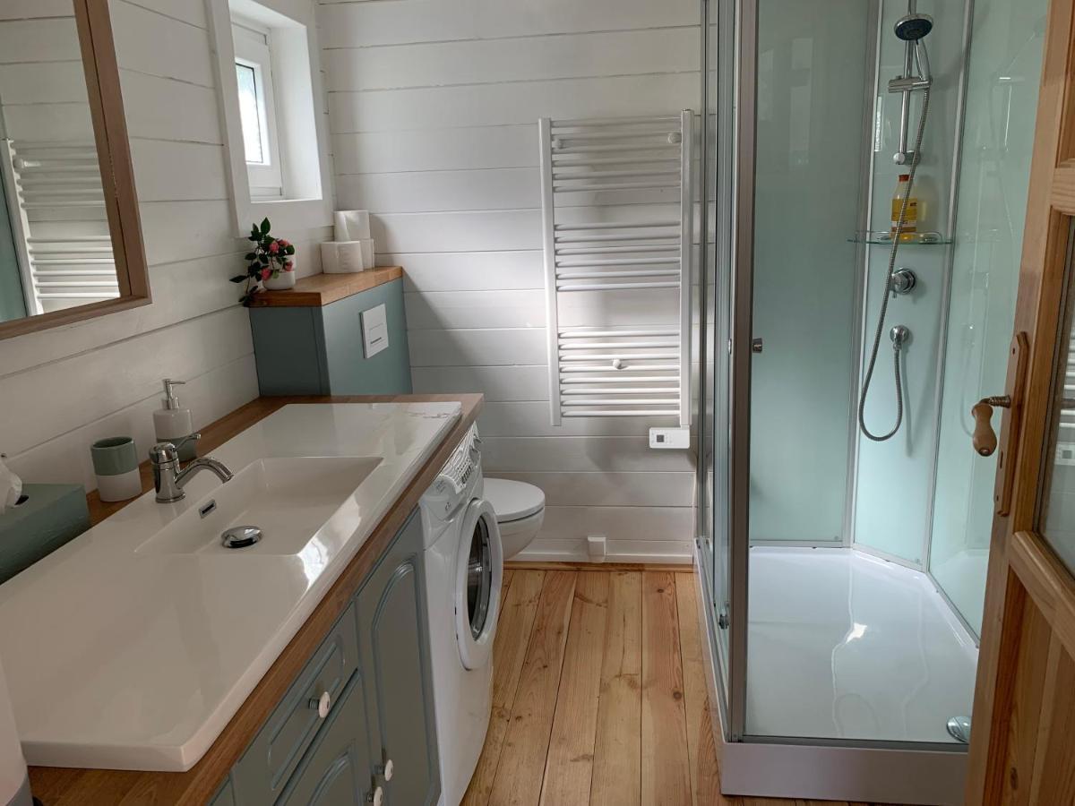Cottage Le Cerf-Volant Saint-Aubin-Sur-Mer  Eksteriør billede