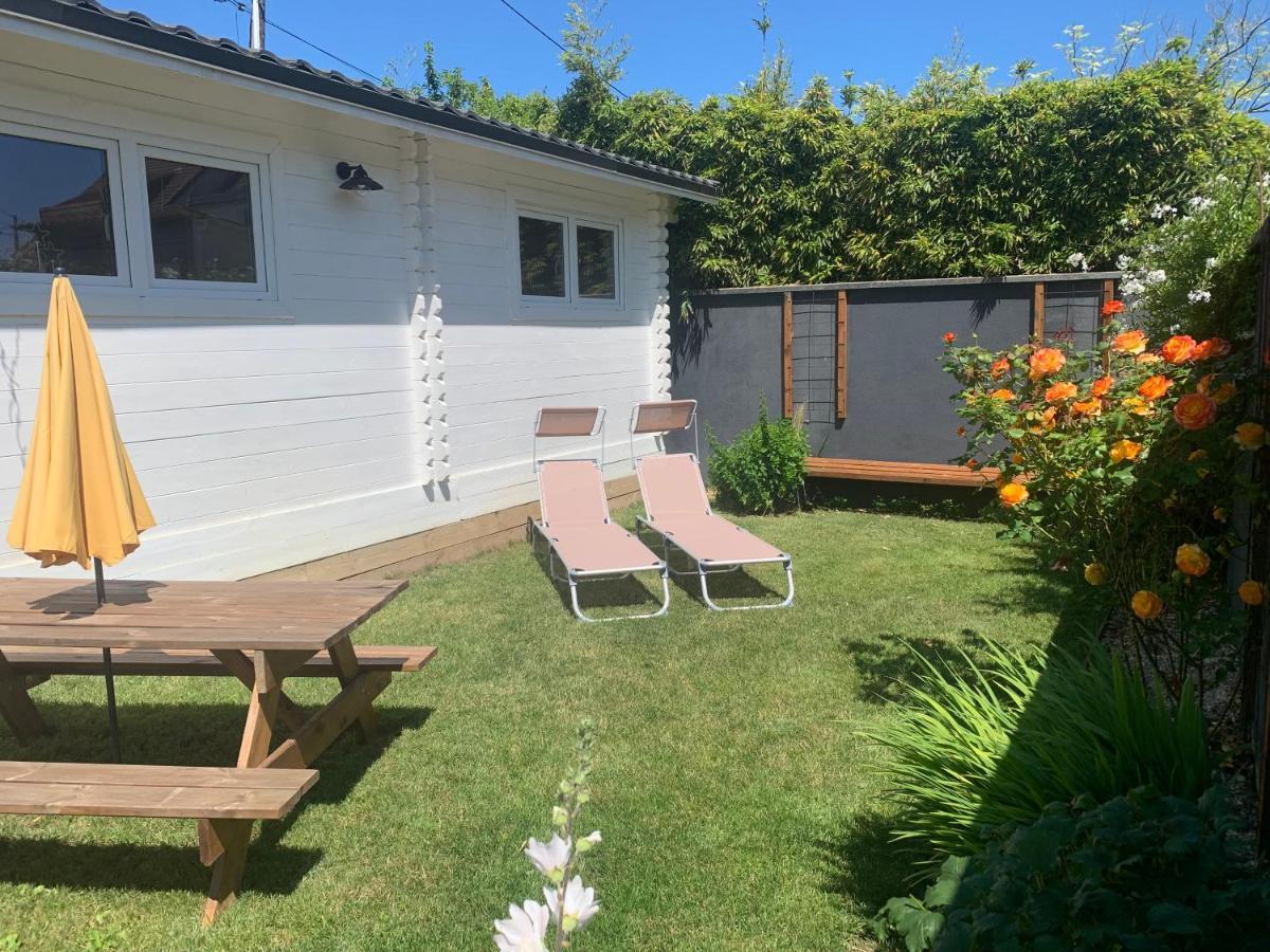 Cottage Le Cerf-Volant Saint-Aubin-Sur-Mer  Eksteriør billede